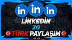 {ÇOK HIZLI] LİNKLEDİN 20 TÜRK YENİDEN PAYLAŞIM