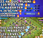 ÇOK UCUZ!!BS HESABI YANINDA COC HESABI Hediye!! ÇOK UCUZ!!BS HESABI YANINDA COC HESABI Hediye!!