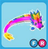 ❄️ ÇOK UCUZ❄️ FR Rainbow Dragon (ADOPT ME)