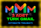 ⭐ÇOK UCUZ⭐SINIRLI STOK 3 TR GMAİL