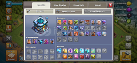 Çok Ucuz TH13 MAX 1K TAŞ + Clash Royale Hesabı