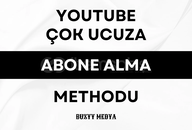 ÇOK UCUZA TAKİPÇİ ALMA METHOD YOUTUBE