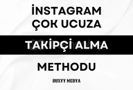 ÇOK UCUZA TAKİPÇİ ALMA METHODU