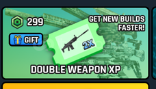 Combat Arena Double Weapon XP