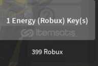 Combat Warriors 1 Energy Key (Robux) Combat Warriors 1 Energy Key (Robux)