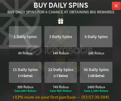 Combat Warriors 20 Daily Spins Combat Warriors 20 Daily Spins
