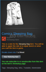 COMİCS SLEEPİNG BAG