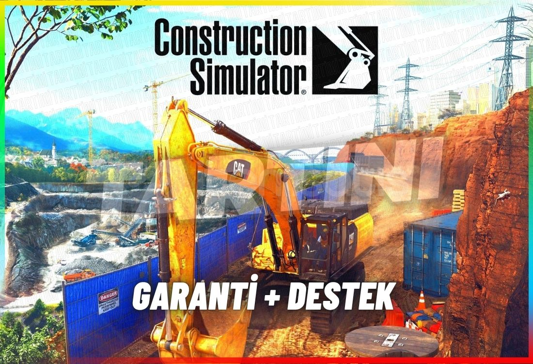 ⭐Construction Simulator⭐GARANTİ+DESTEK⭐ ⭐Construction Simulator⭐GARANTİ+DESTEK⭐