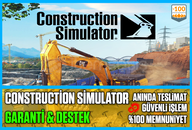 ⭐️☘️Construction Simulator❤️Garanti&Sorunsuz❤️