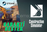 CONSTRUCTİON SİMULATOR - KİŞİYE ÖZEL HESAP