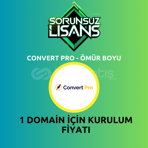 Convert Pro - Ömür Boyu Convert Pro - Ömür Boyu
