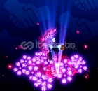 Corrupt Blossom Bow Emote | Blade Ball