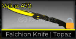Counter Blox Falchion Knife Topaz