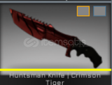 Counter Blox - Hunstman Knife - Crimson Tiger