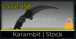 Counter Blox Karambit Stock