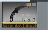 Counter blox karambit stock stattrak 