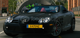 CPM 1 Mercedes-Benz SLR McLaren Gerçekçi Logo