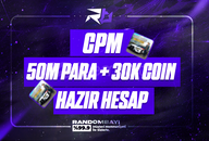 [⭐️] CPM 30K COİN+50M PARA YÜKLÜ HESAP