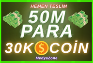 ⭐[ANINDA] 50M PARA +30K COİN SİZİN HESABINIZA⭐