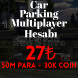 CPM 50M PARA + 30K COİN HESAP