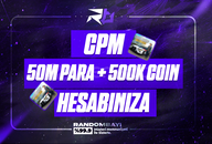 [⭐️] CPM KENDI HESABINIZA 500K COİN+50M PARA
