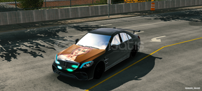 CPM1 kadın çizimli mercedes