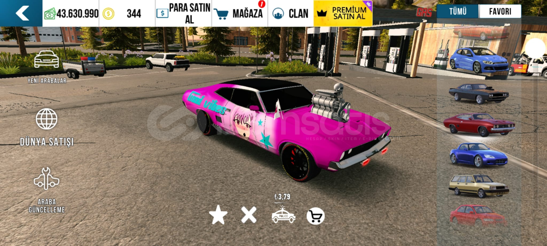 CPM1 1695HP ANIME CIZIMLI ARABA!! CPM1 1695HP ANIME CIZIMLI ARABA!!