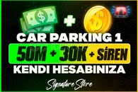 ⭐️30K COİN + 50M PARA + SİREN (İSTEDİĞİNİZ HESABA)⭐️