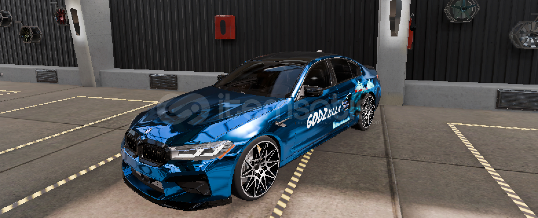 CPM2 BMW F90 Godzilla Çizimli  CPM2 BMW F90 Godzilla Çizimli