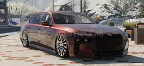 CPM2 BMW İ7 ÖZEL LOGO PLAKA