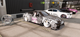 Cpm2 çizimli araç drift ayarli gtr