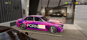 Cpm2 çizimli araç por'hublı mercedes