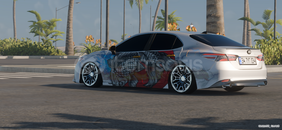 CPM2 ÇİZİMLİ LOGOLU COROLLA