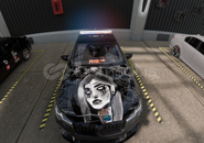 CPM2 - F90 - Siyah Beyaz Kadın Çizimli