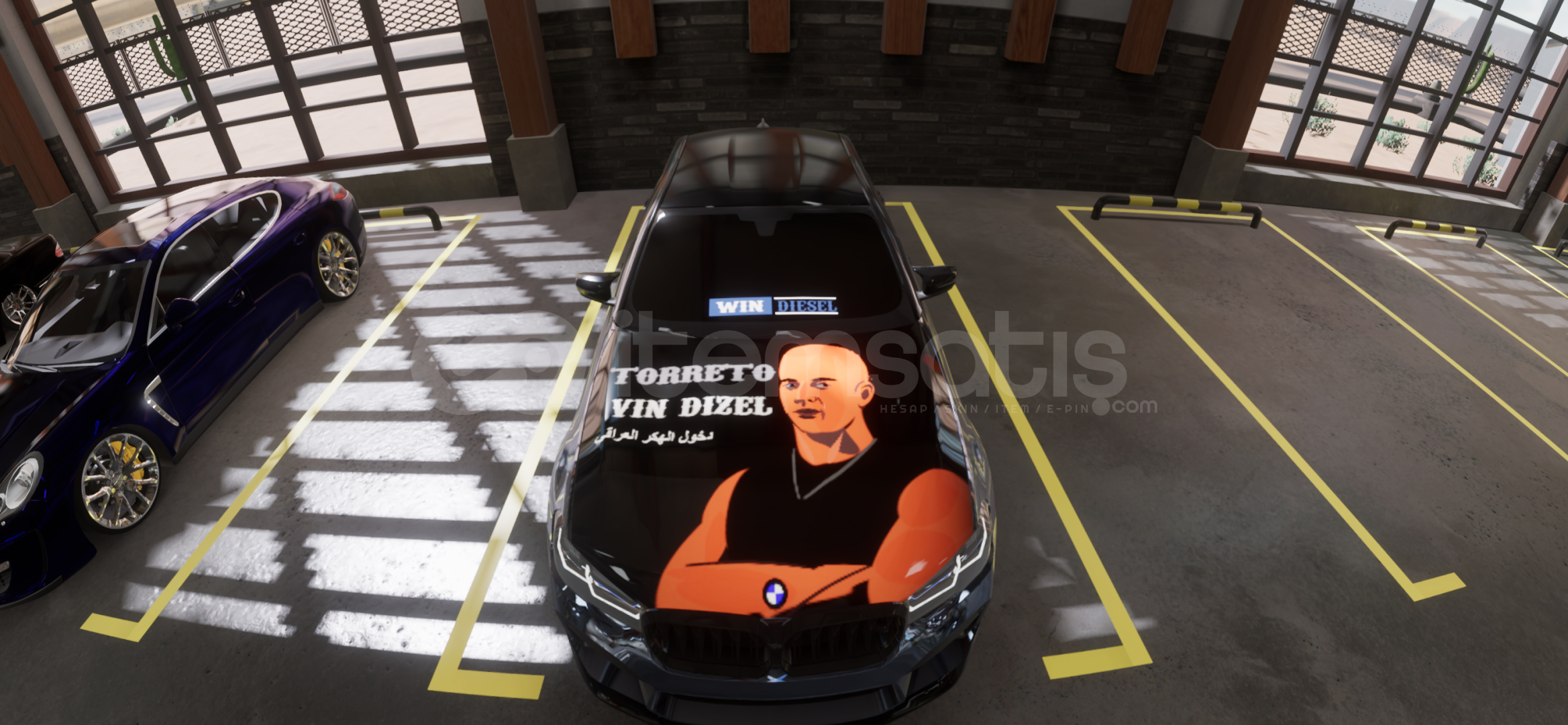 CPM2 - F90 - Vin Diesel Çizimli CPM2 - F90 - Vin Diesel Çizimli