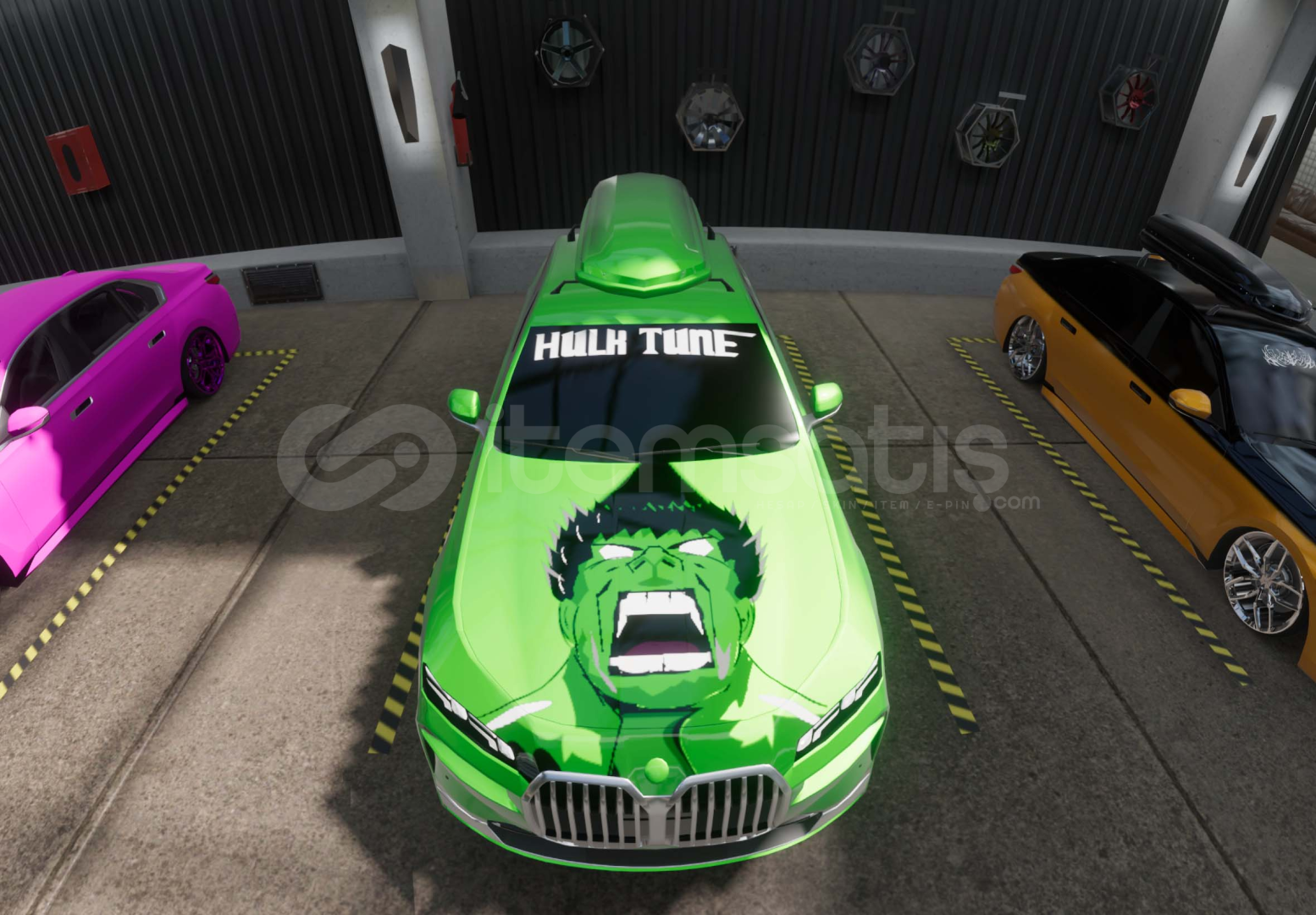 CPM2 - İ7 - Hulk Çizimli CPM2 - İ7 - Hulk Çizimli
