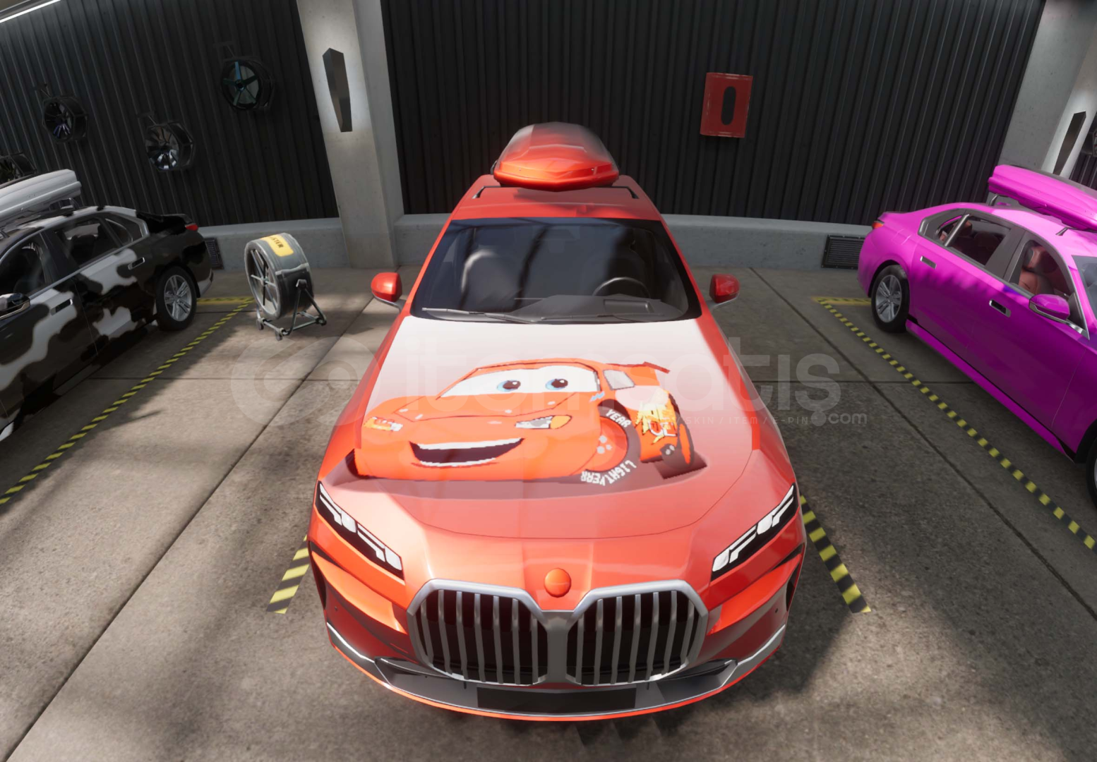 CPM2 - İ7 - Şimşek McQueen Çizimli CPM2 - İ7 - Şimşek McQueen Çizimli