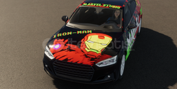 CPM2 - İRONMAN ÇİZİMLİ - AİRLİ AUDİ