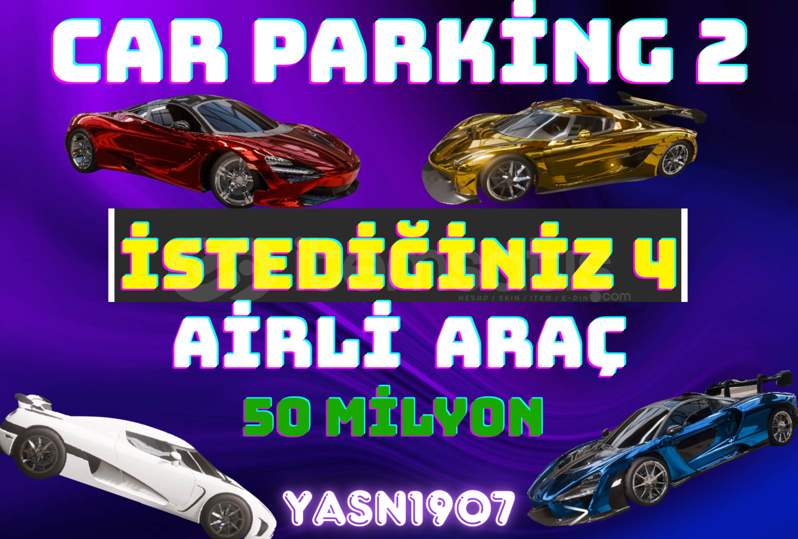 ✅️Cpm2 istediğiniz 4 airli arac ve 50m✅️ ✅️Cpm2 istediğiniz 4 airli arac ve 50m✅️