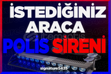 CPM2⭐(İSTEDİĞİNİZ ARACA) POLİS SİRENİ