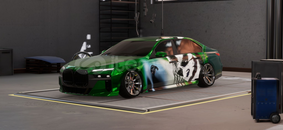 CPM2 Joker Çizimli Airli BMW İ7