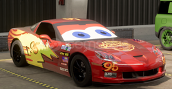 CPM2 - MCQUEEN ÇİZİM CORVETTE
