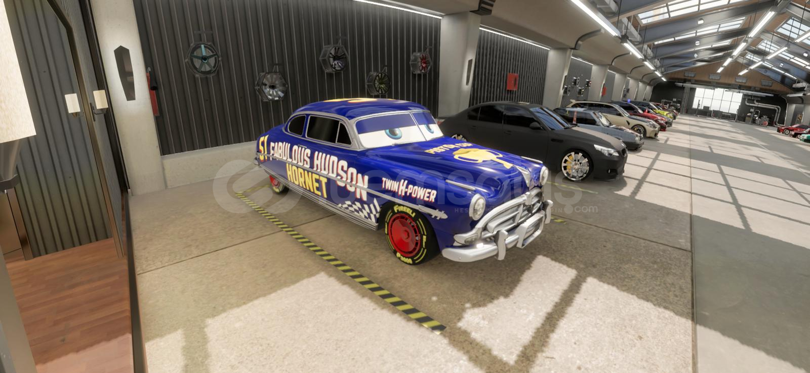 CPM2 ÖZEL ÇİZİM HUDSON HORNET  CPM2 ÖZEL ÇİZİM HUDSON HORNET