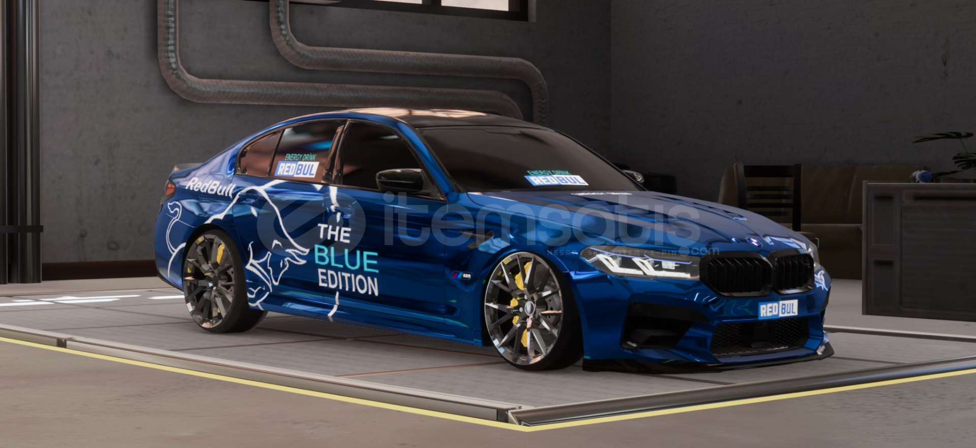 CPM2 Redbull Çizimli Airli BMW F90 CPM2 Redbull Çizimli Airli BMW F90