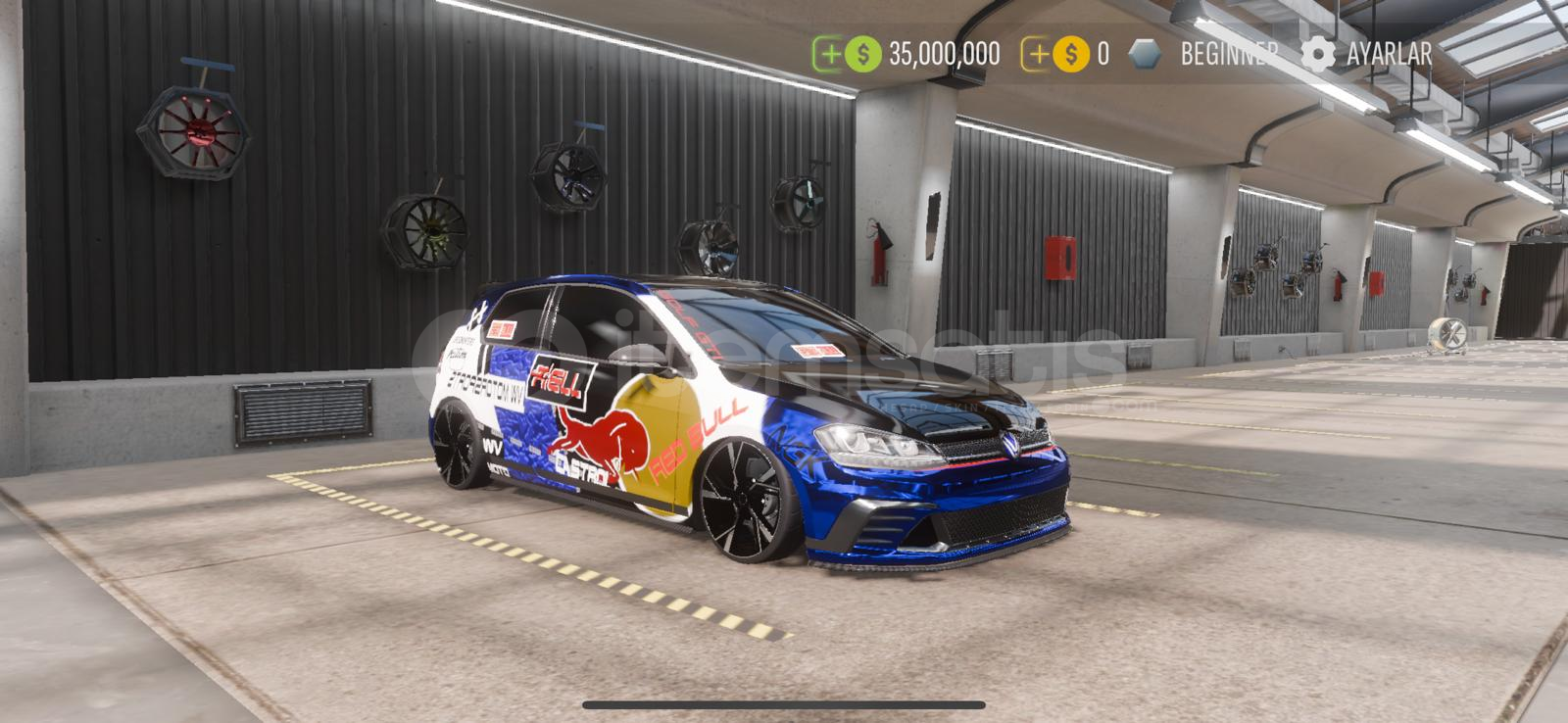 CPM2 REDBULL ÇİZİMLİ GOLF GTİ CPM2 REDBULL ÇİZİMLİ GOLF GTİ
