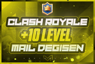 ⭐[CR] +10 LEVEL GARANTİLİ MAİL DEĞİŞEN⭐