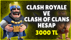 CR 7800 KUPA 3K TAŞ VE BB11 COC HESAP