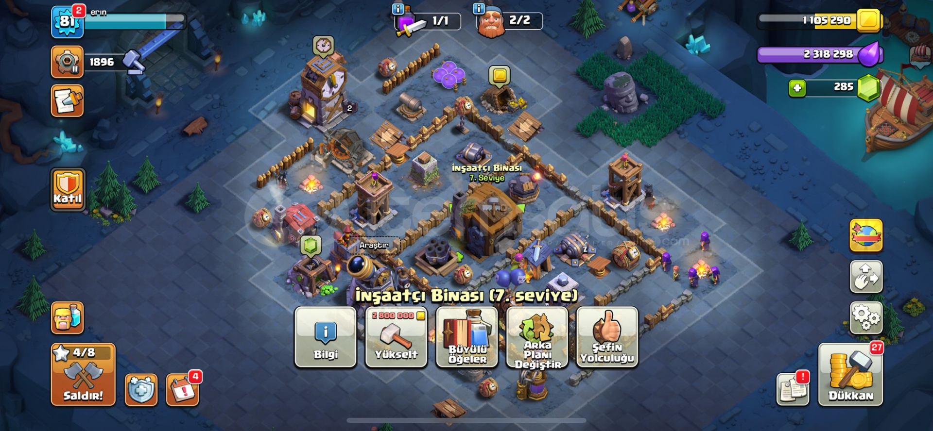 ⭐SUPERCELL CR,COC,BS HESAP ⭐MÜKEMMEL FIRSAT⭐ ⭐SUPERCELL CR,COC,BS HESAP ⭐MÜKEMMEL FIRSAT⭐