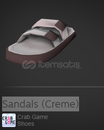 ✨CRAB GAME Sandals (Creme)