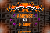 CRAFTRİSE AMETİST 5 ADET AMETİST KİT